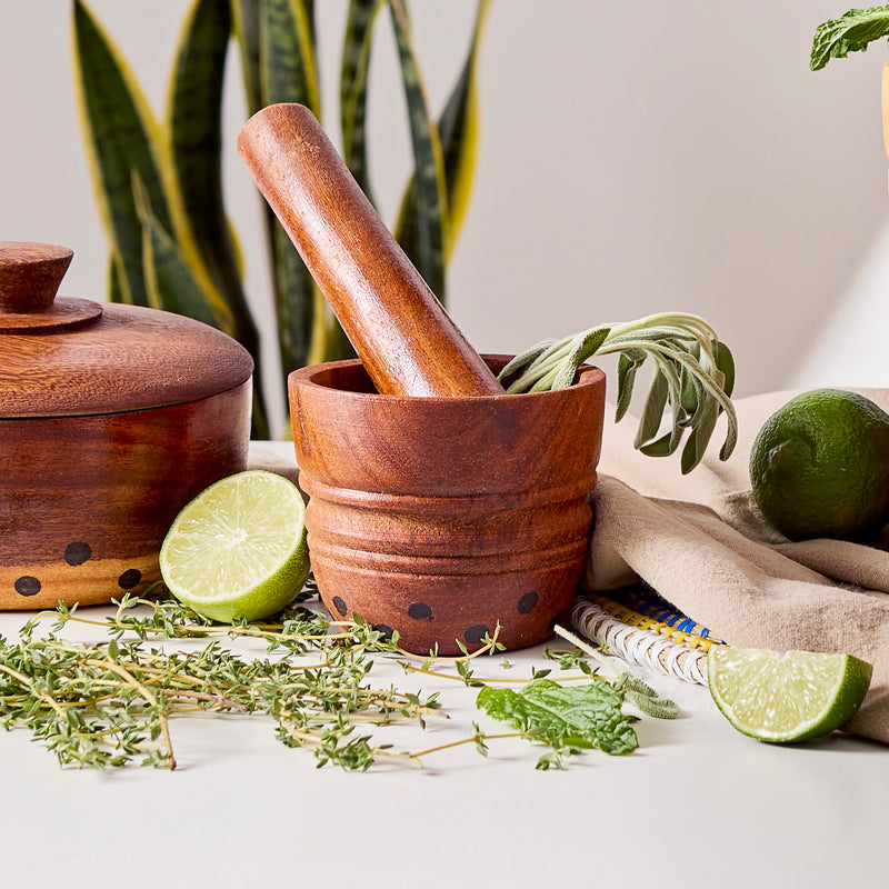 Jola Mortar and Pestle